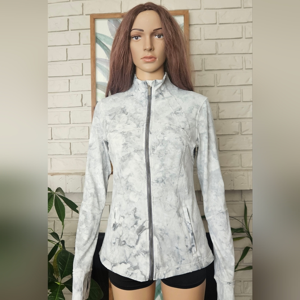 Lululemon Define Jacket LUXTREME Marble Dye Women's Gray